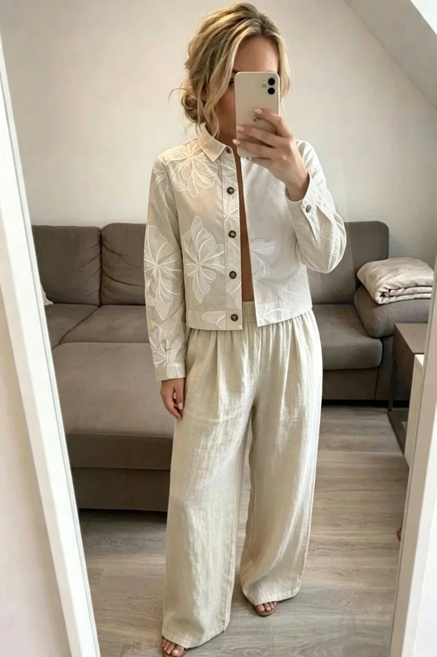 CS the Label jasje beige maat xl/xxl